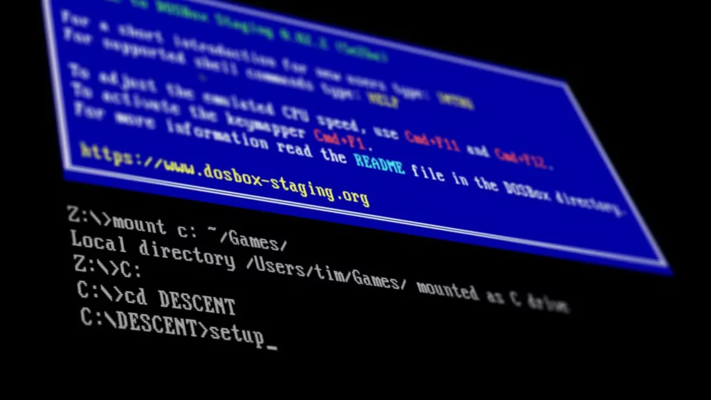 DOSBox Staging در مک کج و مبهم است. تیم بروکس