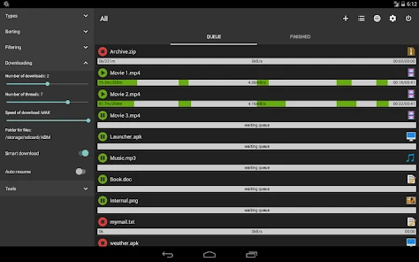 ADM (Advanced Download Manager) – مدیر دانلود حرفهای