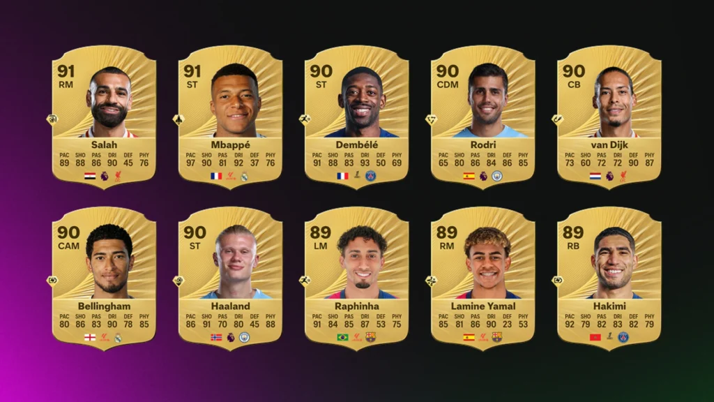 بهترین بازیکنان بازی  FC 26