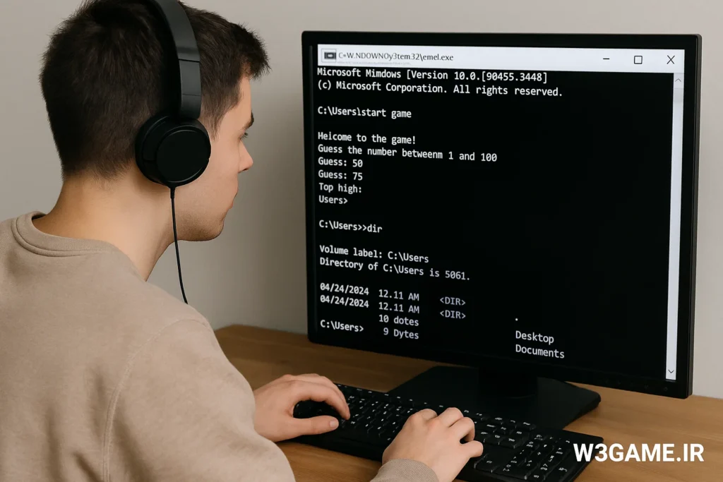 کد های جالب برای سرگرمی در CMD