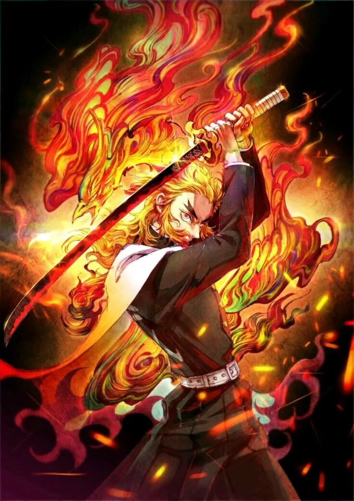 کیوژورو رِنگوکو (Kyojuro Rengoku) – هشیرا آتش 🔥