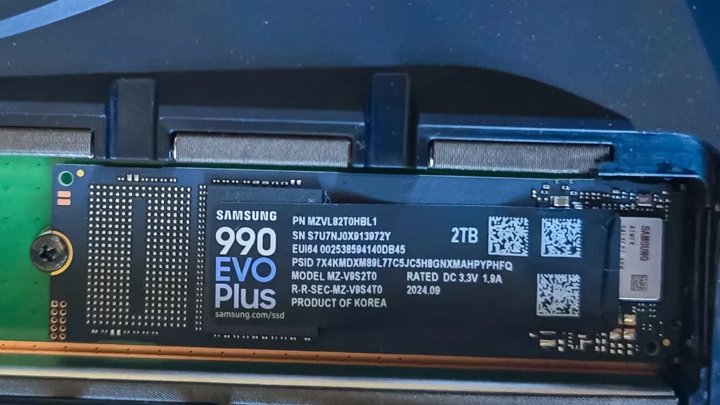 ssd برای ps5
