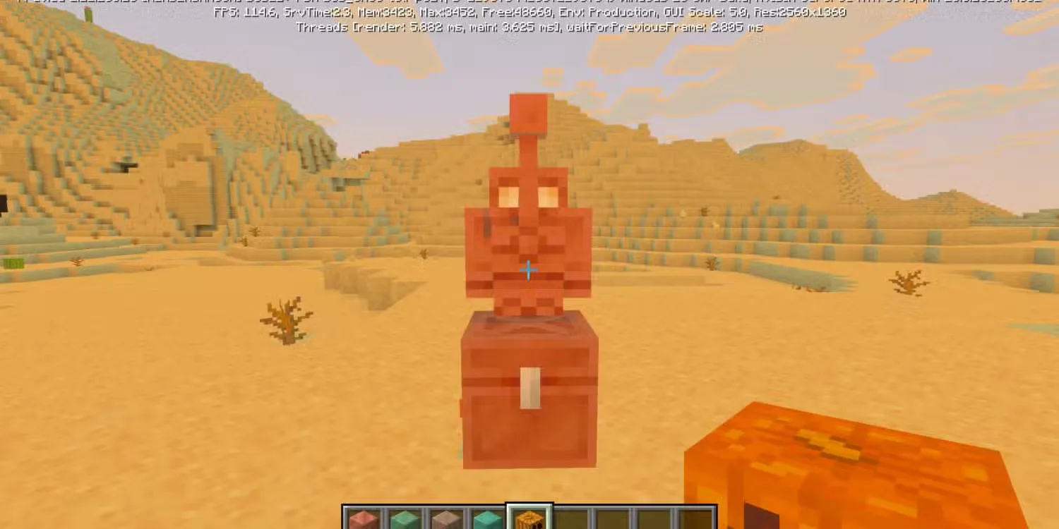 How to Create Copper Golems in Minecraft