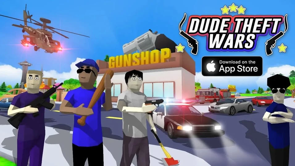 بازی Dude Theft Wars
