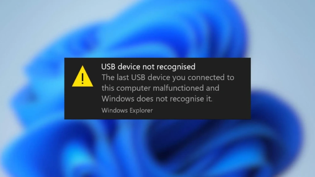 خطای Device Not Recognized
