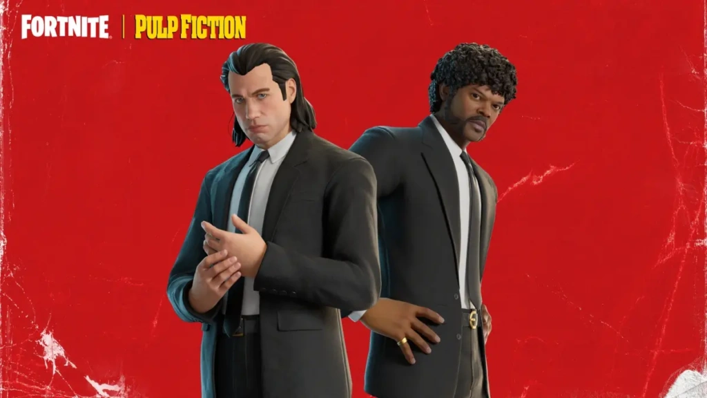 اسکین‌های Pulp Fiction در فورتنایت