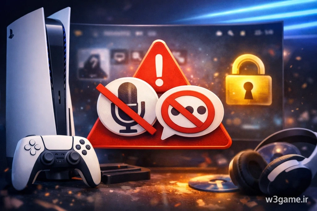 خطای Voice and Text chat disabled due to platform restrictions