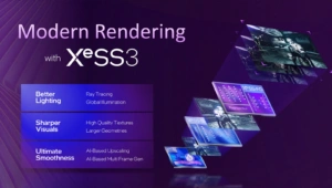 XeSS 3 اینتل با Multi-Frame Generation به همه GPUهای Arc رسید؛ رقیب جدی DLSS/FSR؟