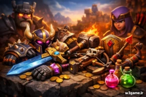 بهترین تجهیزات برای قهرمانان کلش (Clash of Clans) + بهترین ترکیب‌ها و اولویت ارتقا (راهنمای کامل ۲۰۲۶)